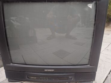 Телевизоры: Телевизор Sharp (ЭЛТ) - Тип: кинескопный (CRT) телевизор - Встроенная