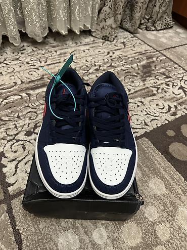 Мырзалардын бут кийими: Эркектердин кроссовкасы, 43, Air Jordan, Жаңы, түсү - Көк, Өзү алып кетүү, Акылуу жеткирүү — 2