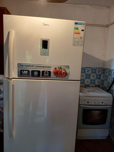 холодильников север: Холодильник Midea, Б/у, Двухкамерный, No frost, 70 * 170 * 75