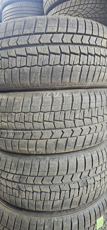 Шины: Шины 245 / 50 / R 19, Зима, Б/у, Комплект, Легковые, Япония, Dunlop