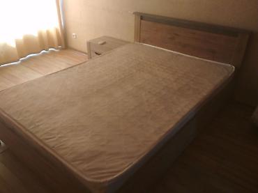 Кровати: Двуспальная кровать, Б/у, С мягким изголовьем, длина - 200 см — 4