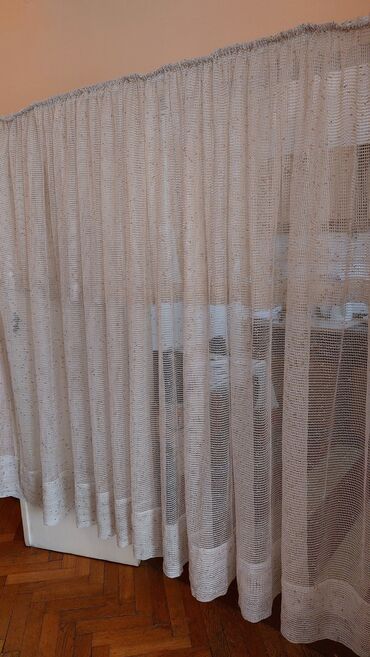 Zavese i draperije: Tanke i mrežaste zavese, bоја - Bež — 10