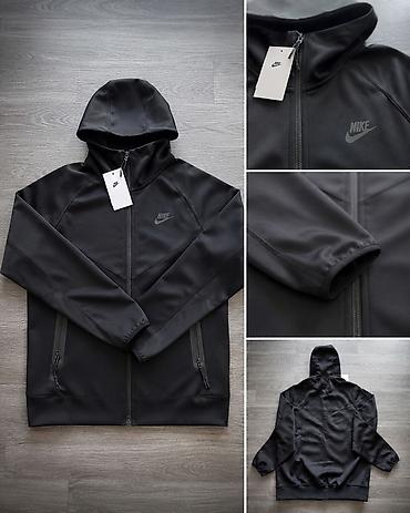 Мужская толстовка, L, Nike, Новый, цвет - Черный, Самовывоз