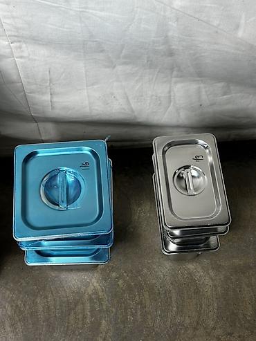 Другая посуда и кухонный инвентарь: Гастроемкости из нержавеющей стали с крышками - Форматы GN: 1/1, 1/2 — 5