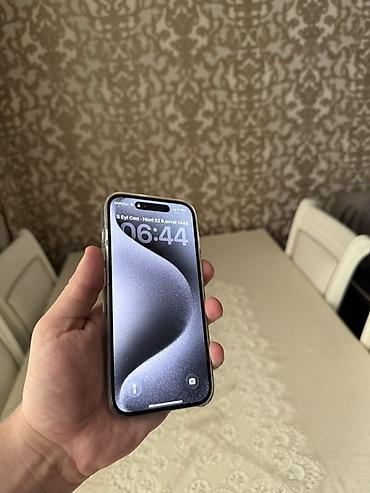 ipad 5 mini qiymeti: IPhone 15 Pro, 256 GB, Blue Titanium, Face ID — 1