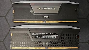 DDR5 32GB (2 x 16GB) Corsair Vengeance RGB 5600 MHz CL40 Б\у ЦЕНА