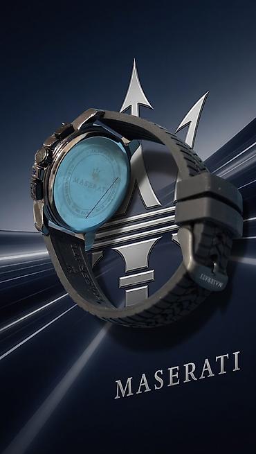 Maserati: Maserati saat. silikon kəmər. aktiv xronoqraf.batareya lalafo.az -da — 2 Maserati: Maserati saat. silikon kəmər. aktiv xronoqraf.batareya — 2