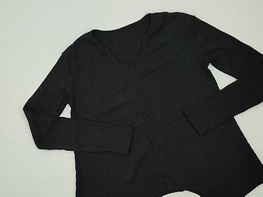 czarny sweter oversize: Sweter damski, rozmiar S — 1