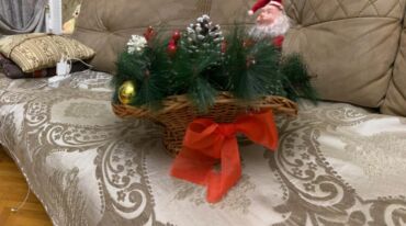 Yeni il oyuncaqları və bəzəkləri: Sebetde yeni dekoru,teze,12man — 9