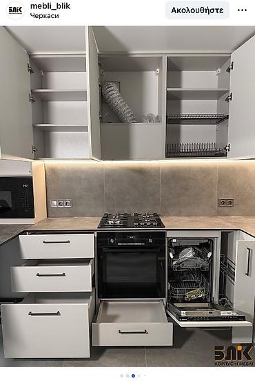 Кухонные гарнитуры: Кухонный гарнитур, Новый, ДСП, Бесплатная доставка — 54