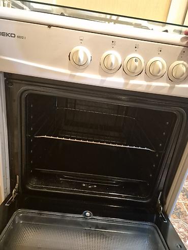 qaz sobalar: Beko 6521 qaz plitəsi və soba - 50x60 sm ölçülü sərbəst quraşdırılan — 5