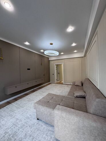 сдается 2 комнатная квартира город ош: 2 комнаты, 77 м², Элитка, 9 этаж, Дизайнерский ремонт