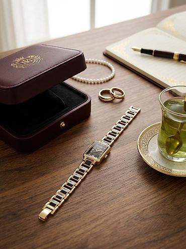 8 mart əl isi: Yeni, Qol saatı, rəng - Qızılı — 2