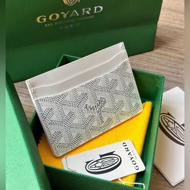 белый жемчук: Картхолдер Goyard 1:1 lux