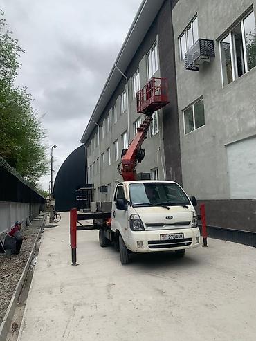Услуги автовышки: Услуги автовышки (манипулятора с люлькой) - Работа на высоте — 6