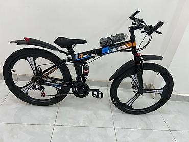 İdman velosipedləri: BARGERRO 686 qatlanan dağ velosipedi - Qatlanan alüminium çərçivə – — 2