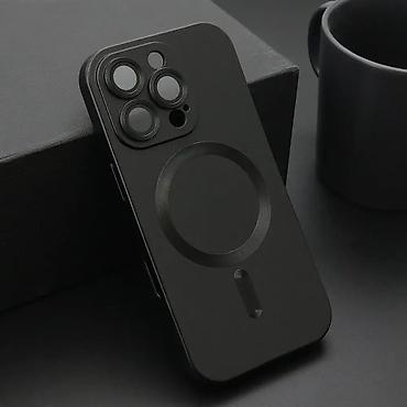 ajfon prodaja: Futrola ELEGANT MAGSAFE za iPhone 16 Pro (6.3) crna. Kataloški broj — 1