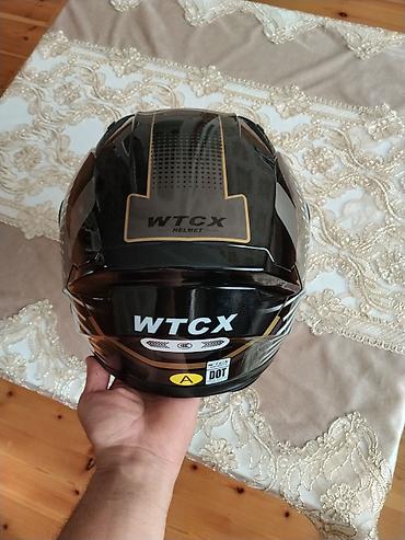moto 80cc: WTCX motosiklet dəbilqəsi - Brend/model: WTCX Helmet (DOT — 2