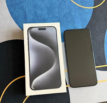 Мобильные телефоны и аксессуары: IPhone 15 Pro Max, Б/у, 256 ГБ, Blue Titanium, Защитное стекло, Чехол, Кабель, 85 % — 5