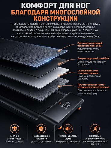 Машыктыргычтар: KingSmith WalkingPad A1 — компактная и стильная беговая дорожка для — 4