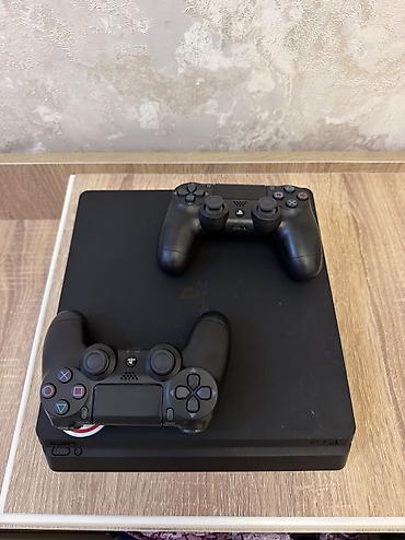 iphone 7 black: PlayStation 4 Slim 1 TB + Praşivka 20 oyun • 2 ədəd təzə A-class pult — 1
