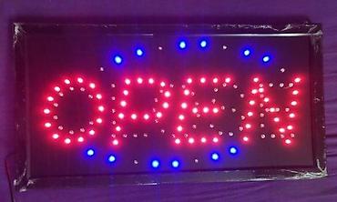 Reklamiranje, štampanje: Open close led table za radnje i hologram. Led table za restorane — 7