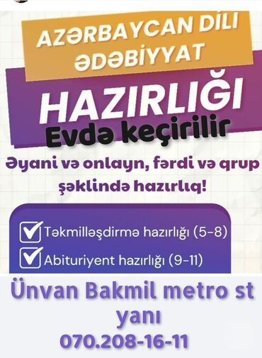 Repetitorlar: Repetitor, Ədəbiyyat, Azərbaycan dili, Abituriyent hazırlığı -da lalafo.az — 3 Repetitorlar: Repetitor, Ədəbiyyat, Azərbaycan dili, Abituriyent hazırlığı — 3