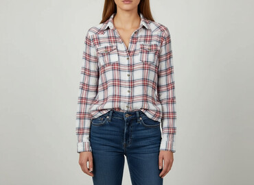 koszule makłowicz: H&M L.O.G.G., Women`s shirt, size S