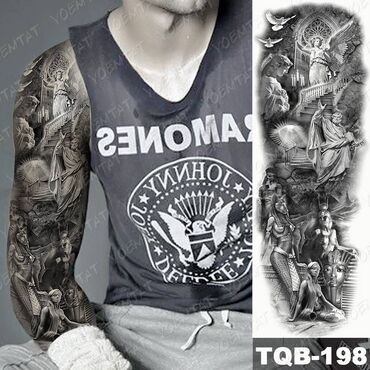 временные татуировки наклейки: Тату наклейка на тело, Флеш тату, Водостойкая временная татуировка