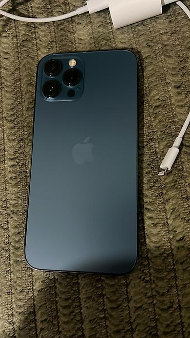 iphone 12 pro max azerbaycan fiyatı: IPhone 12 Pro Max, 128 GB, Mavi — 2