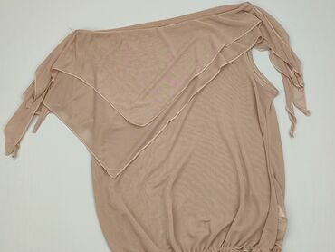 beżowa bluzki oversize: Bluzka Damska, Topshop, L, stan - Bardzo dobry