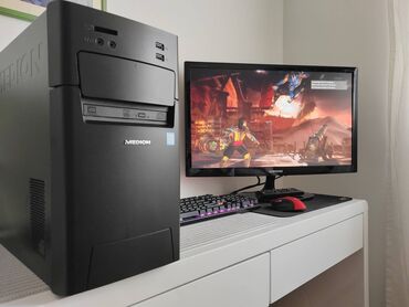 Desktop računari i radne stanice: Gejmer/ Intel i3 6100/ 8GB /SSD+HDD/ GTX 1050Ti Prodajem odličan — 9
