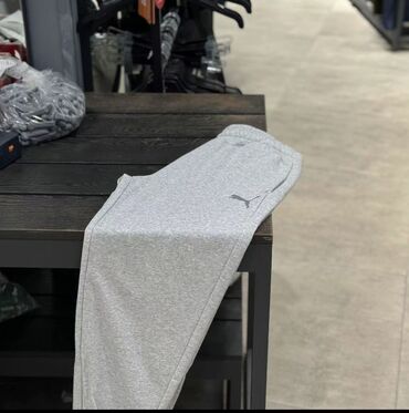мужские штаны горнолыжные: Мужские брюки, M (EU 38), Puma, Новый, цвет - Серый, Самовывоз