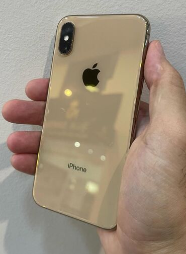 Mətbəx texnikası: IPhone Xs, 64 GB, Qızılı, Zəmanət, Barmaq izi, Simsiz şarj