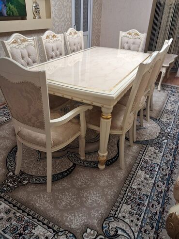 Qonaq otağı dəstləri: Divan, Jurnal masası, TV altlığı — 7