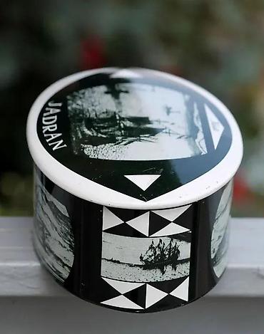 Kutije za odlaganje: Vintage Toleware limena kutija JADRAN 1960. Vintage Toleware limena — 4