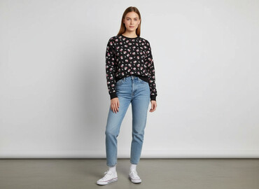 t shirty z myszką minnie: Disney, Світшот жіночий, розмір M