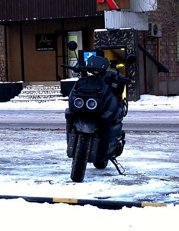 Скутеры: СРОЧНО Скутер/мопед класса ADV с увеличенными колёсами и туристическим — 5