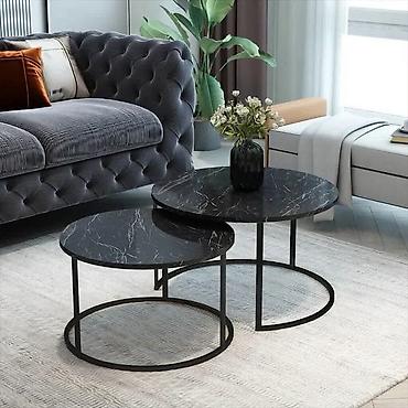 drvena sofa: Set klub stolova za dnevni boravak, moderan i elegantan dizajn. U — 1