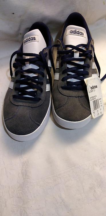 viva couture papuce: Patike Adidas VL Court 2.0 prirodna koza,broj 42 2/3 — 3