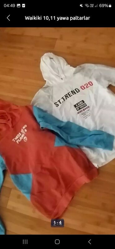 Uşaqlar üçün digər geyimlər: Uşaq geyimləri dəsti – müxtəlif brendlər - Yaş qrupu: təxminən 10–12 — 3