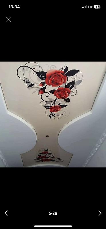 Натяжной потолок: Натяжной потолок Глянцевое, Матовое, 3D потолки Гарантия, Бесплатная консультация, Бесплатный замер — 4