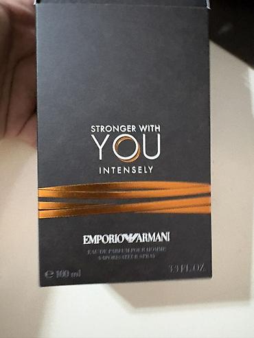 prohibit intense perfume: Emporio Armani Stronger With You Intensely – kişi üçün eau de parfum — 3
