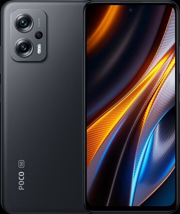 чехол на редми нот 13 про: Poco X4 GT, Колдонулган, 256 ГБ, түсү - Кара, 2 SIM