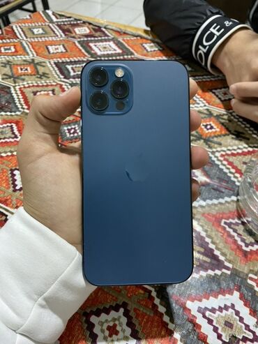 iphone xr qiymeti islenmis: IPhone 12 Pro, 128 ГБ, Pacific Blue, Face ID