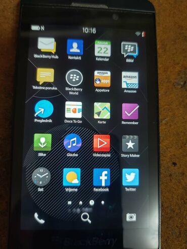 Blackberry: Blackberry Z10, bоја - Crna — 12