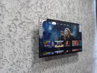 24 ekran smart tv: FiCHER ALMAN BRENDI IDEAL VEZIYYETDEDI KLONKASI BELE UZERINDE. COX