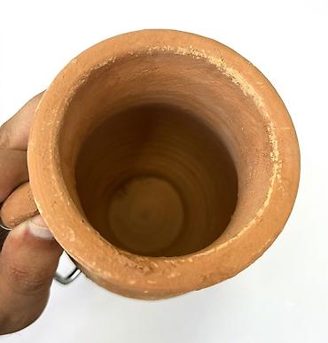 Məişət kimyəvi maddələri: Gil südlük/küpə – əl işidir - Material: təbii gil, yüksək — 3