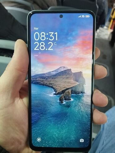 Xiaomi: Xiaomi Redmi Note 12, 128 GB, rəng - Mavi, 
 Barmaq izi, Face ID