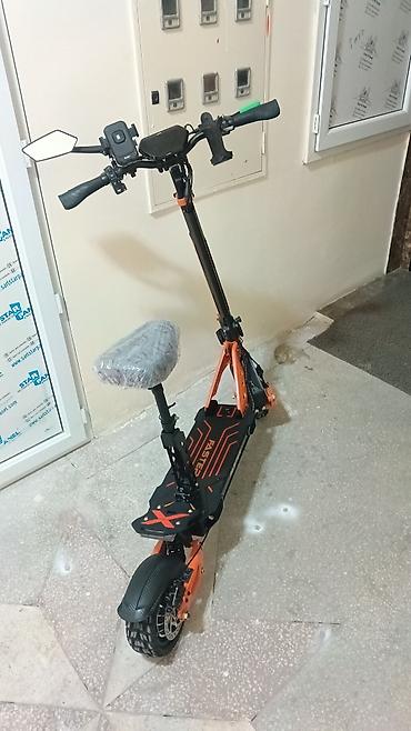 pro scooter: Elektrik skuter – FASTER (oturacaqlı) Xüsusiyyətlər: - Güclü, yekə — 4